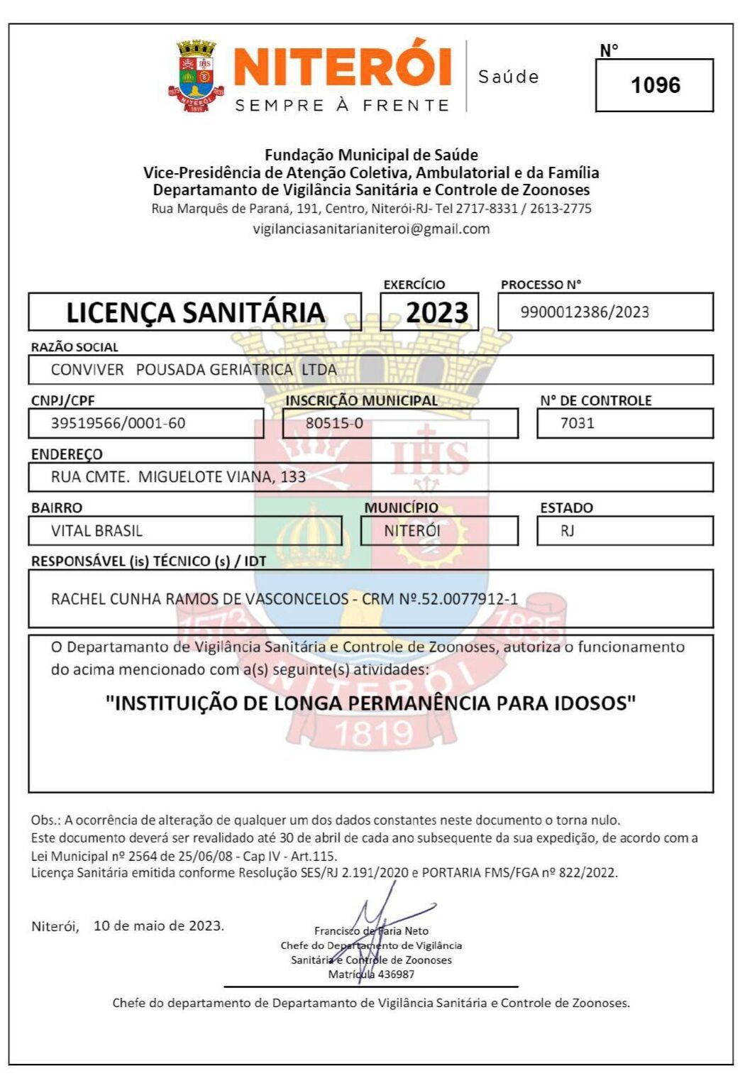 Conviver Pousada Geriátrica