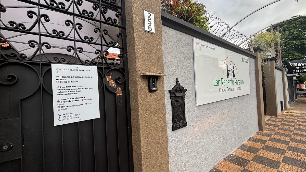 Lar Recanto Paraiso Clinica Geriatrica