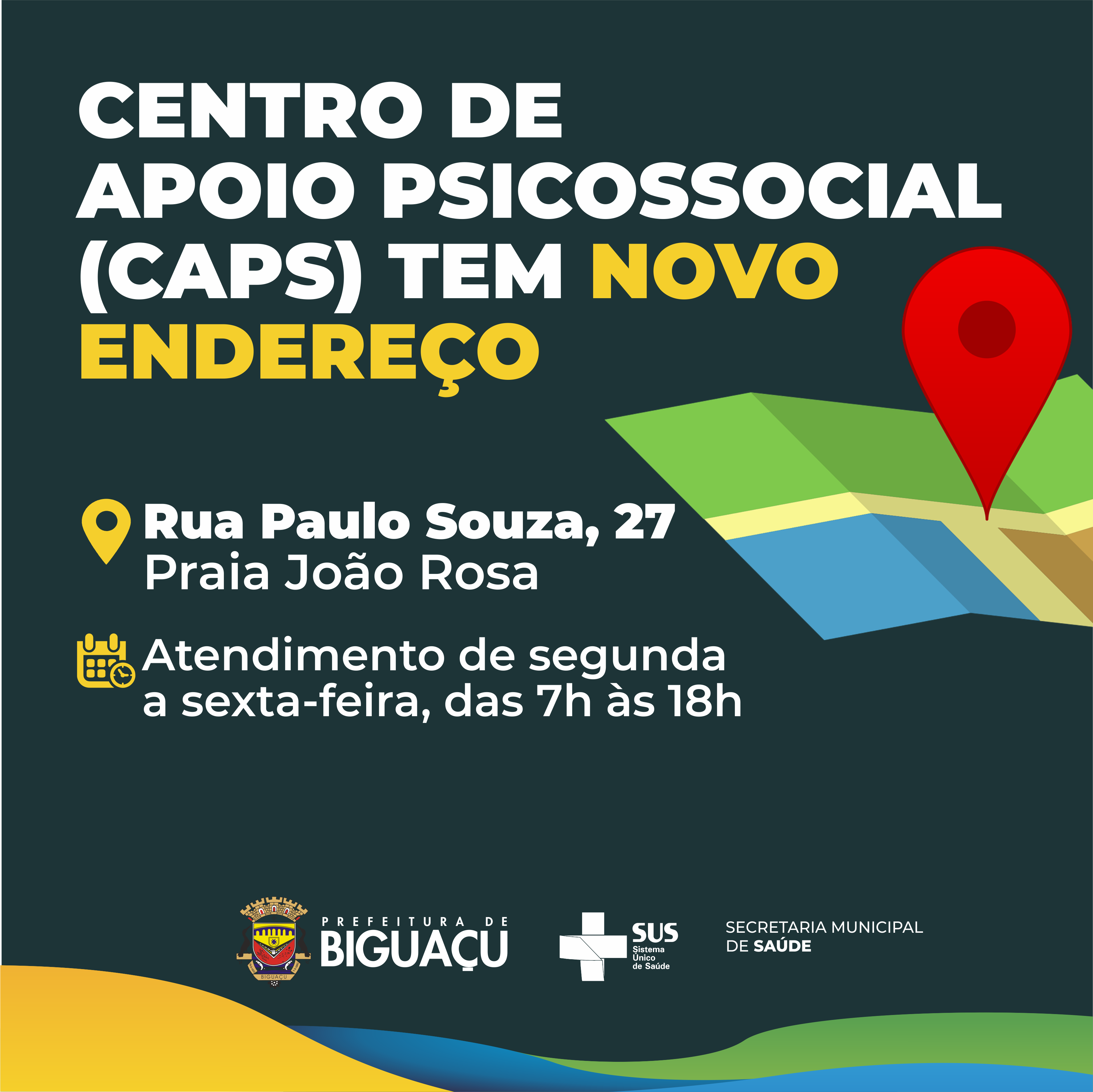 CAPS I Biguaçu - Centro de Atenção Psicossocial