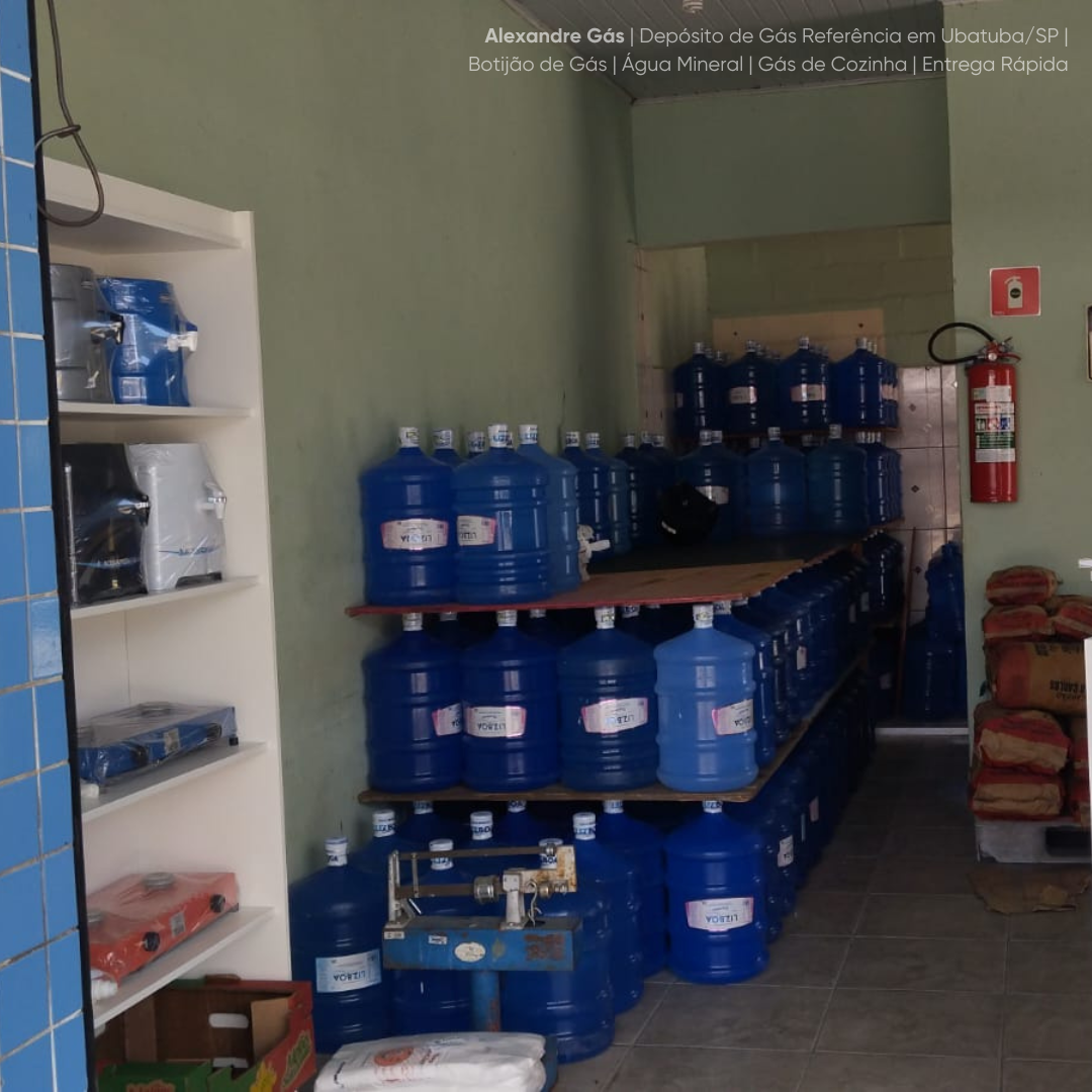 Alexandre Gás | Depósito de Gás Referência em Ubatuba/SP | Botijão de Gás | Delivery com Entrega Rápida