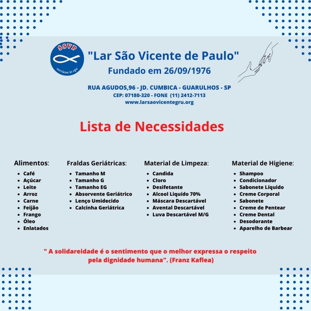 ILPI SÃO VICENTE - GUARULHOS