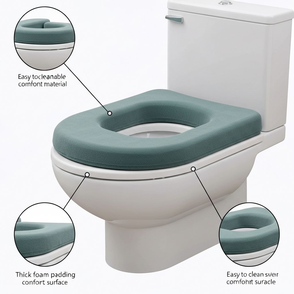 Almofada Elevadora para Vaso Sanitário